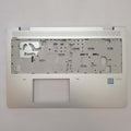 HP ProBook 650 G4 Handauflage Palmrest Oberteil Top Case Gehäuse Silber