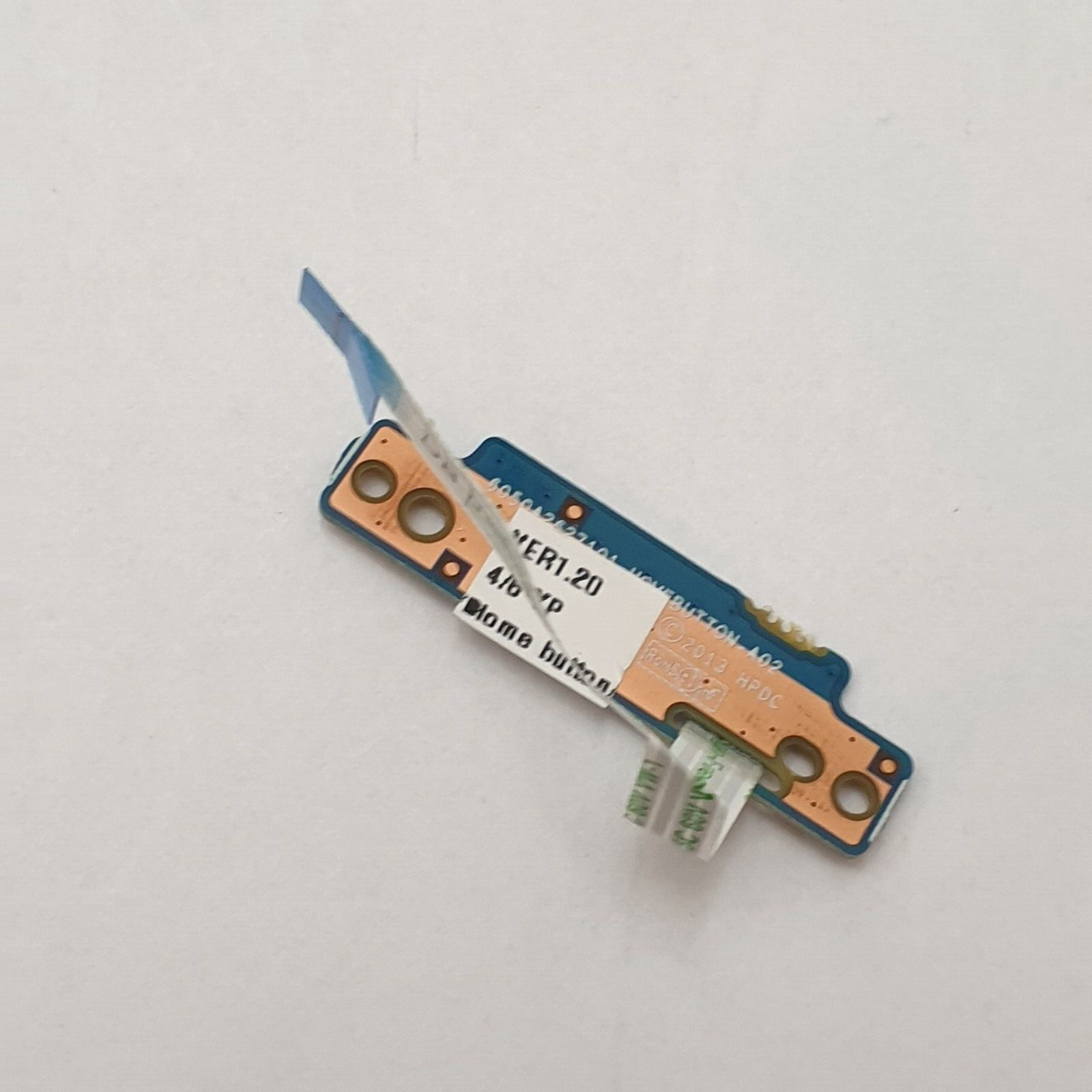 HP Pro Tablet X2 612 G1 Home Button Platine Board mit Kabel – Bild 2