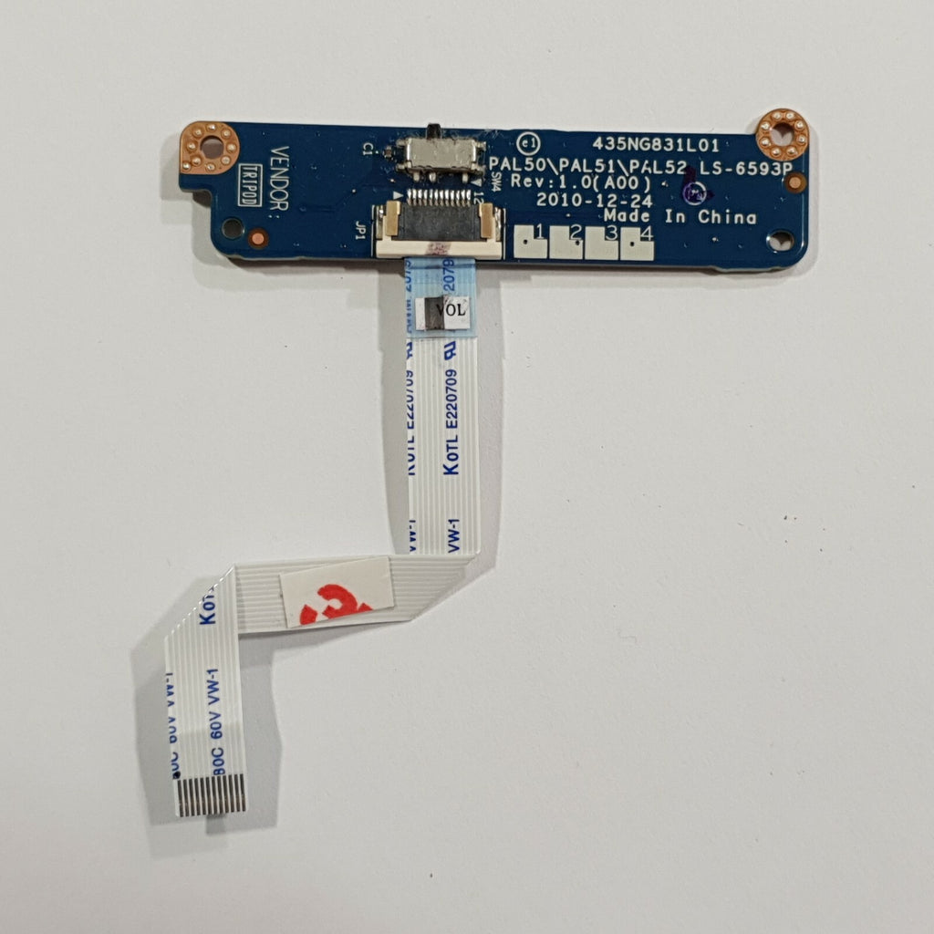 Dell Latitude E6420 Media Button Control Board Platine Schalterleiste – Bild 2