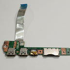 Asus X502C USB Audio Kartenleser Port I/O Board Platine
