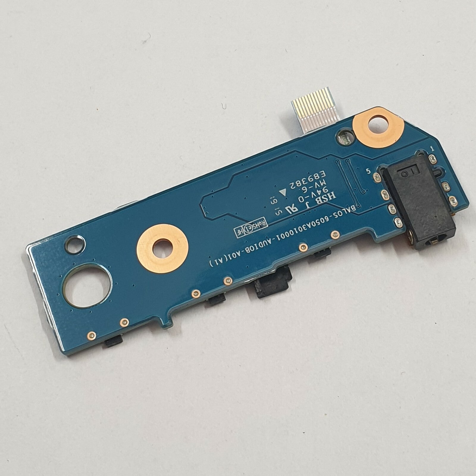 HP ProBook x360 11 G3 Audio Board Power Button Platine Klinkenbuchse – Bild 2
