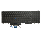 Dell Latitude 5500 Tastatur US QWERTY Keyboard Backlit Englisch English