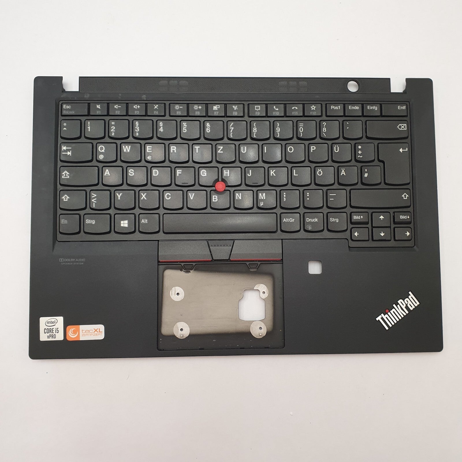 Lenovo ThinkPad T14 Gen 1 G1 Handauflage Tastatur QWERTZ DE Palmrest Keyboard