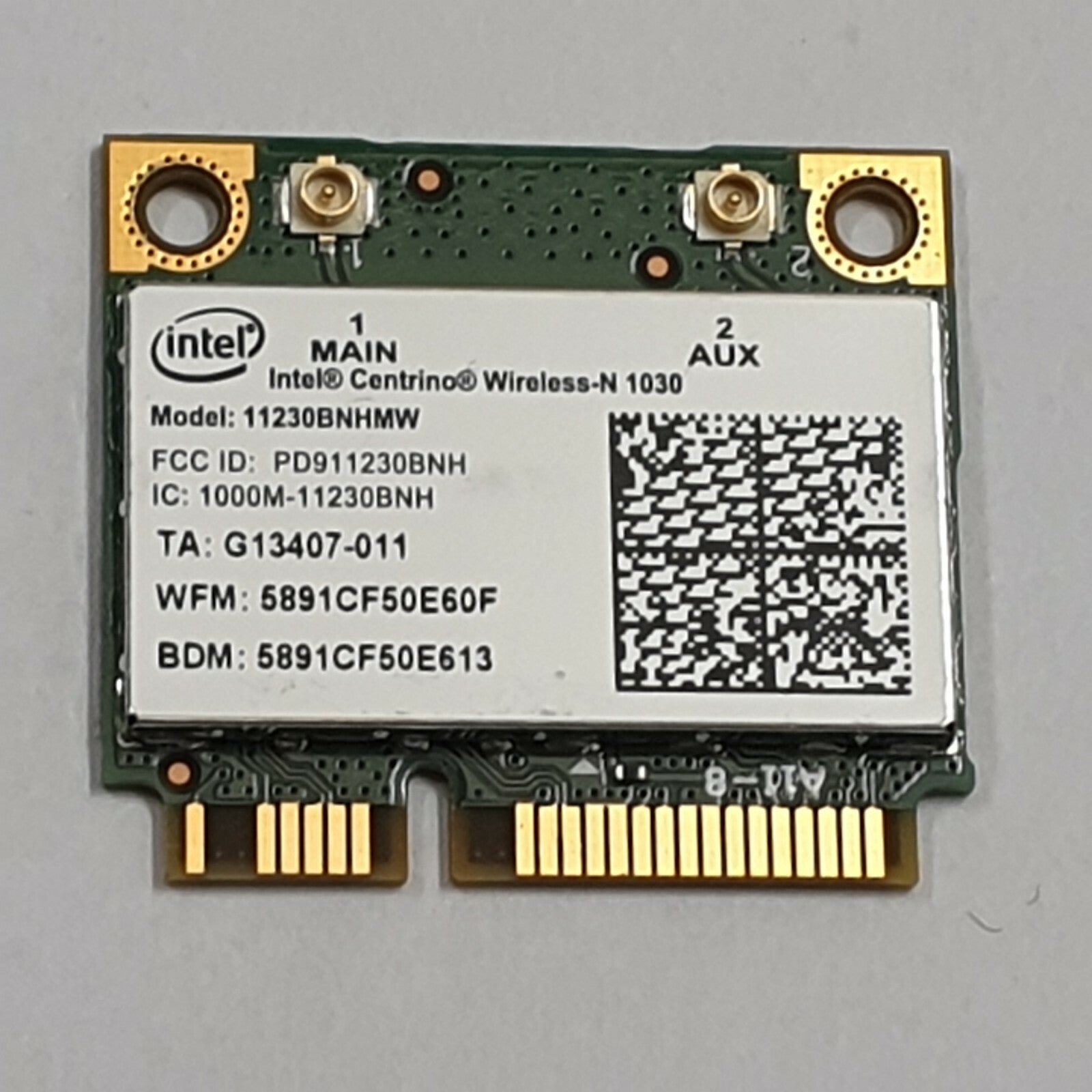 Fujitsu Lifebook AH531 WLAN Karte Wifi Intel Centrino Wireless N 1030 WLAN Karte