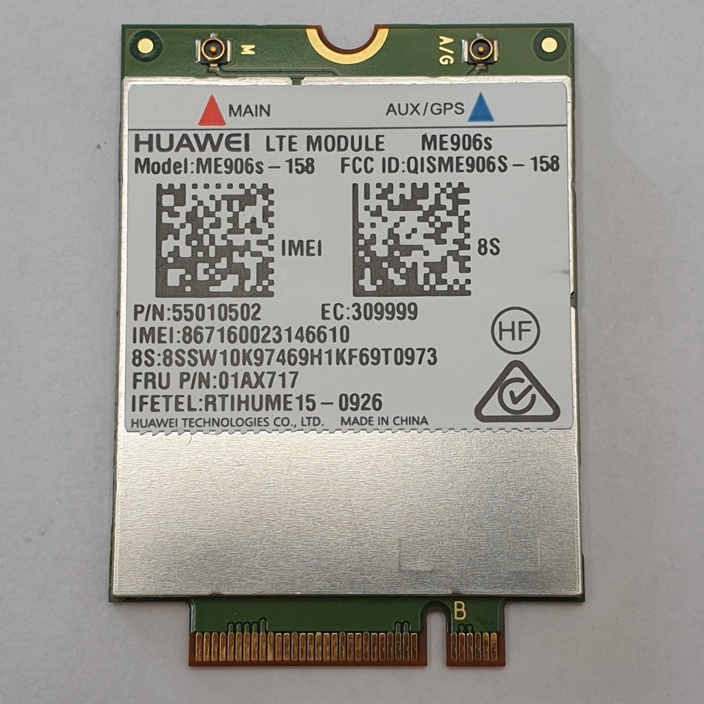 Lenovo ThinkPad X260 T460 T470 WWAN Karte 4G LTE Card Huawei ME906s-158
