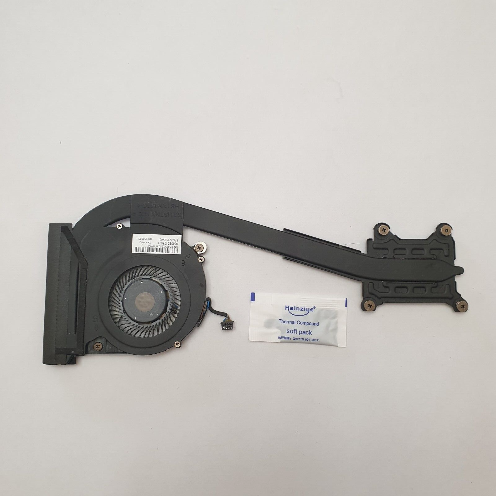 HP EliteBook 745 G4 Kühler Heatsink mit Lüfter Fan und Wärmeleitpaste