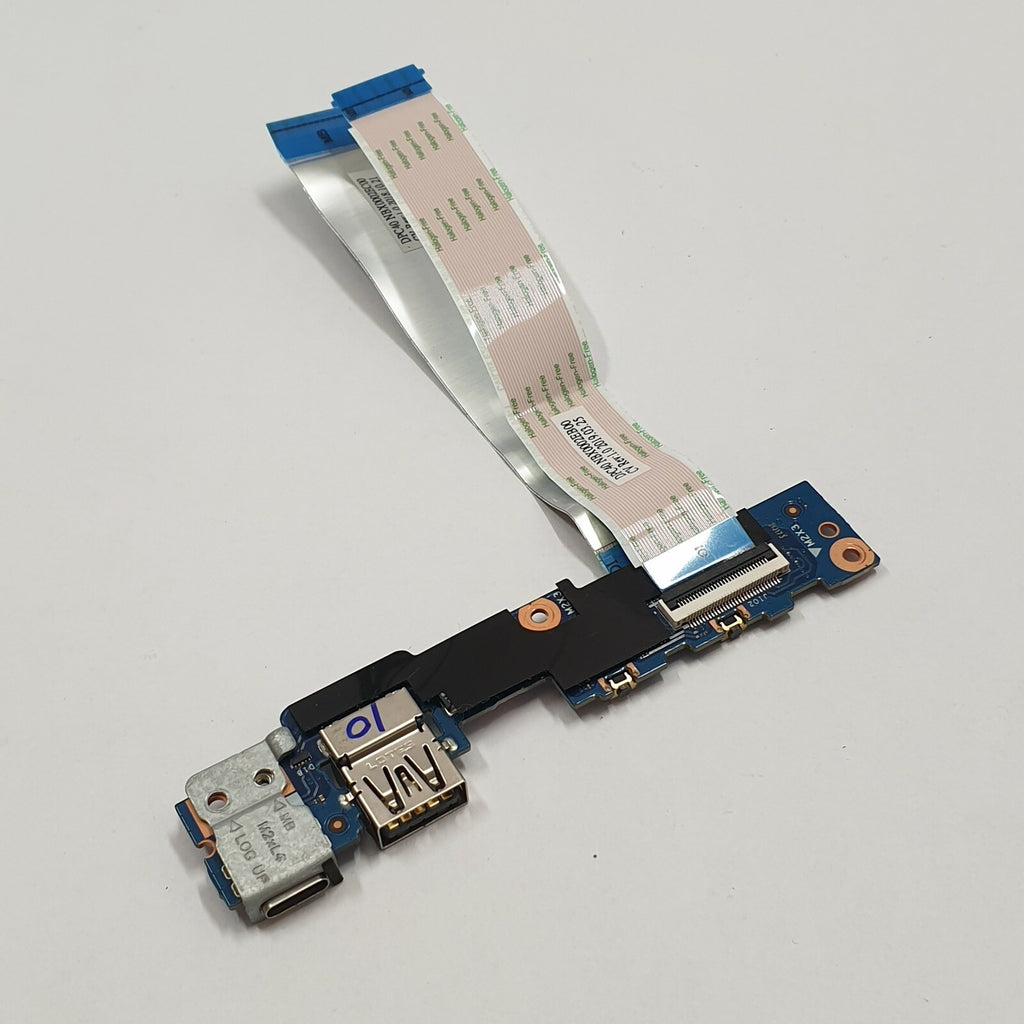 HP Chromebook x360 14-da USB Button IO Board Platine mit Kabel
