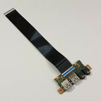 Fujitsu LifeBook E754 Audio Sound USB USB Audio Board I/O Platine mit Kabel – Bild 2
