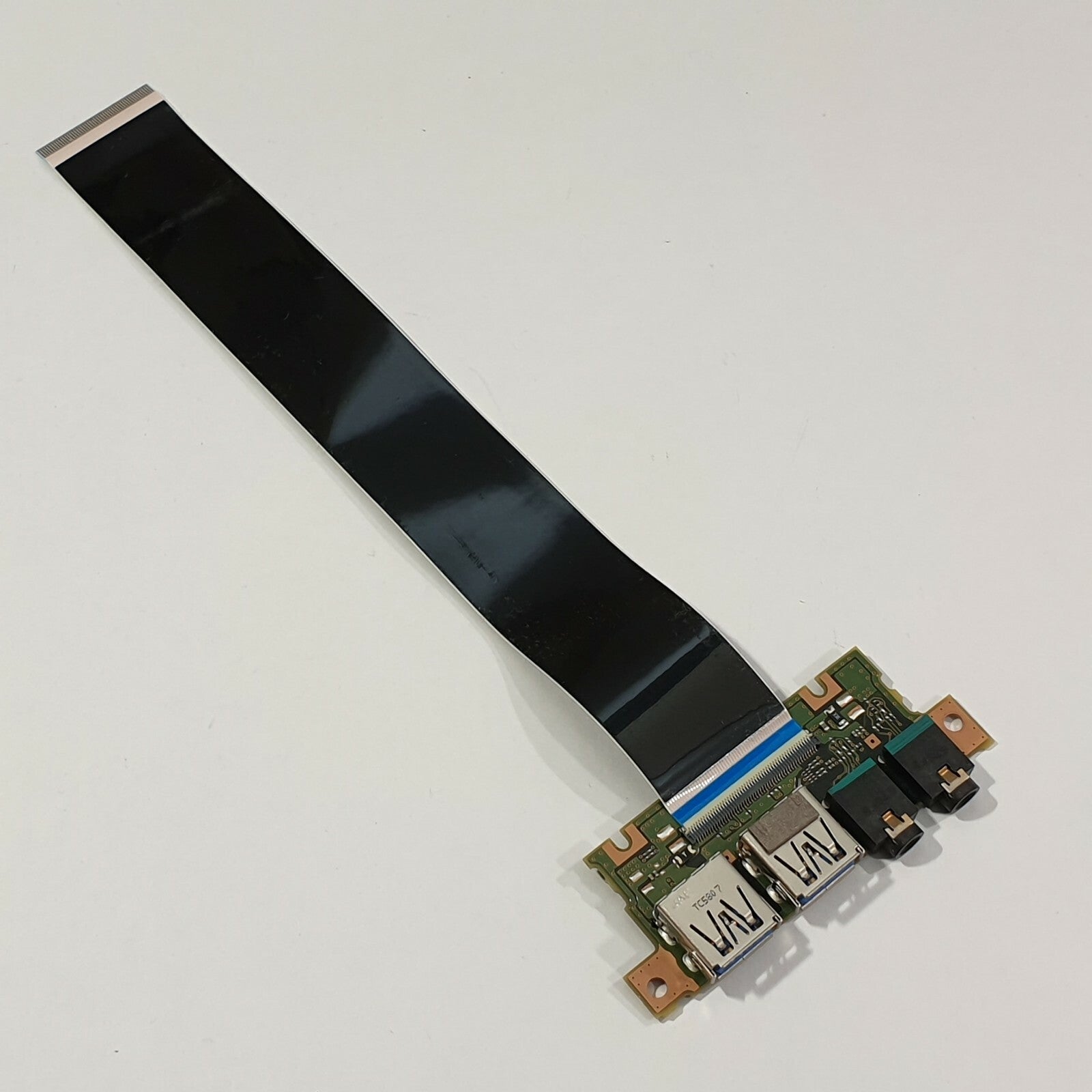 Fujitsu LifeBook E754 Audio Sound USB USB Audio Board I/O Platine mit Kabel – Bild 2