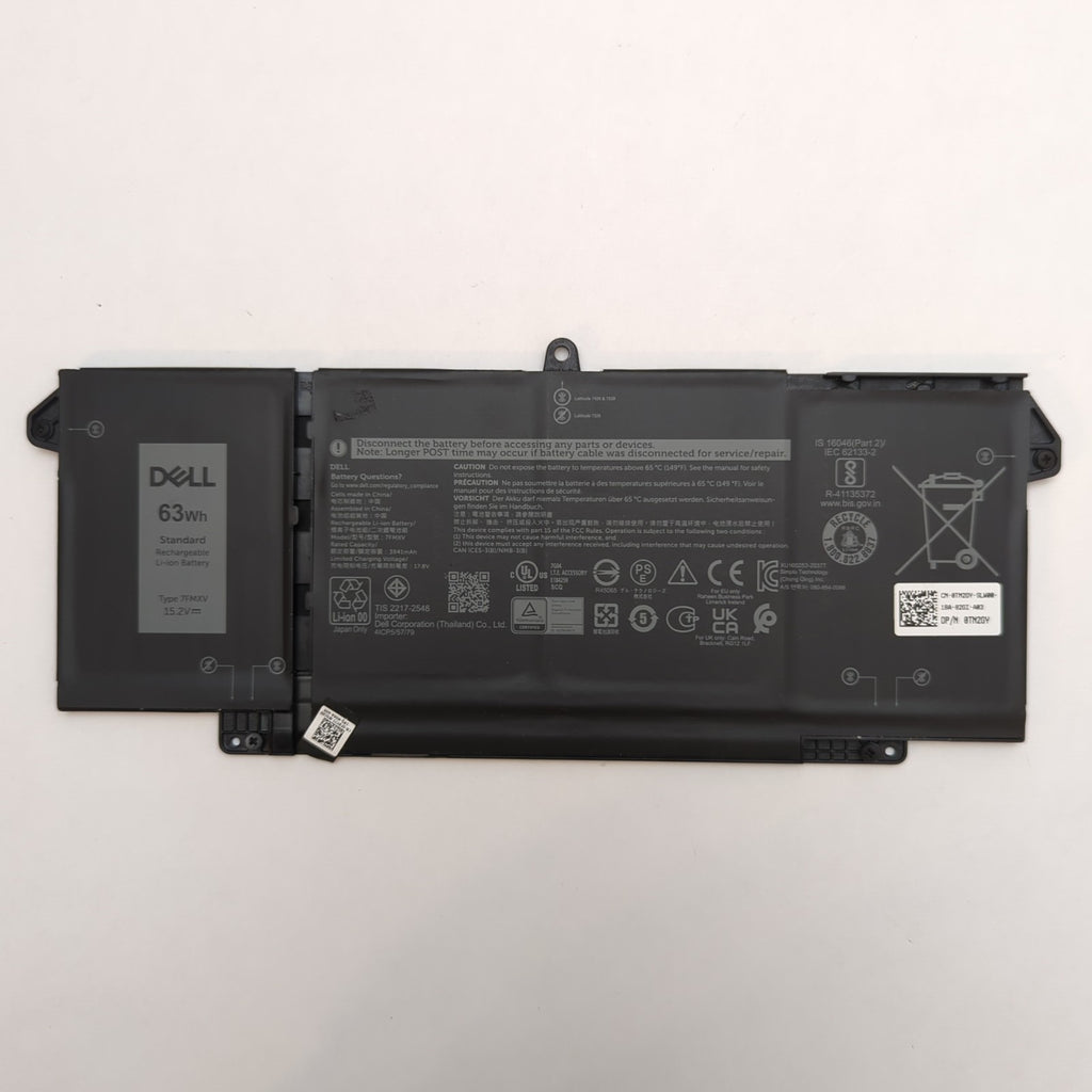 Dell Latitude 5320 Original Akku 63Wh 3941mAh Li-ion Batterie