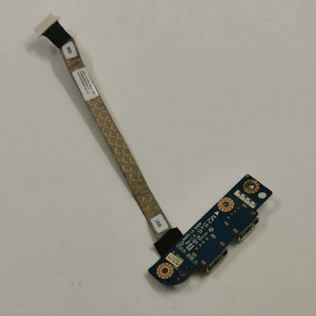 Packard Bell Easynote LJ65 USB Port Board USB Port Platine mit Kabel – Bild 2