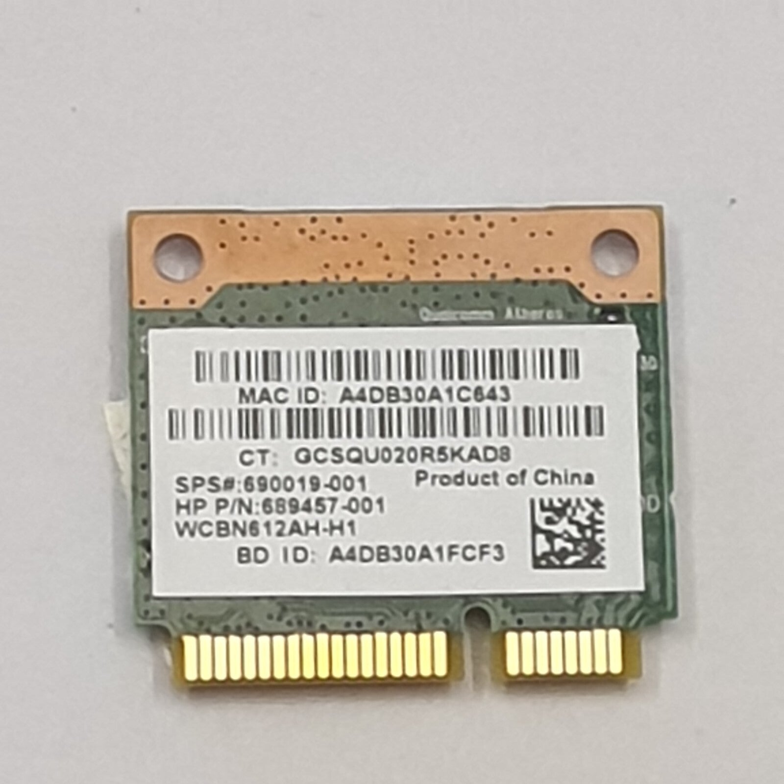 HP ProBook 450 g0 g1 WLAN Karte Wireless LAN Modul Wi-Fi Card – Bild 2