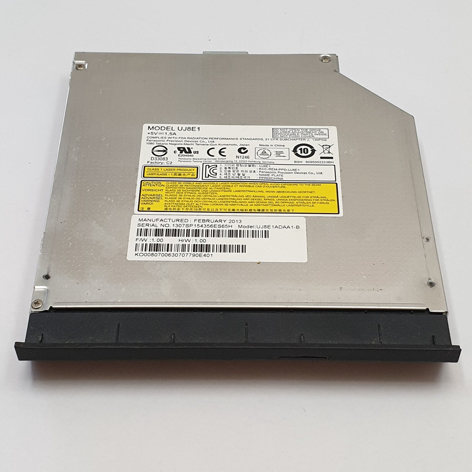 Packard Bell EasyNote ENTE44H DVD Laufwerk Brenner CD Writer Optisches Laufwerk