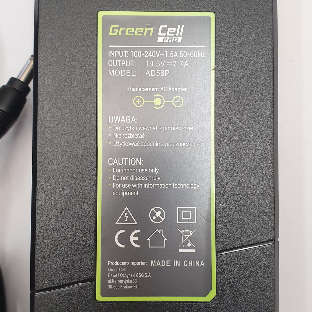 Netzteil Green Cell PRO 150W Asus G550 G551 G73 N751 MSI GE60 GE62 GE70 GP60 – Bild 2