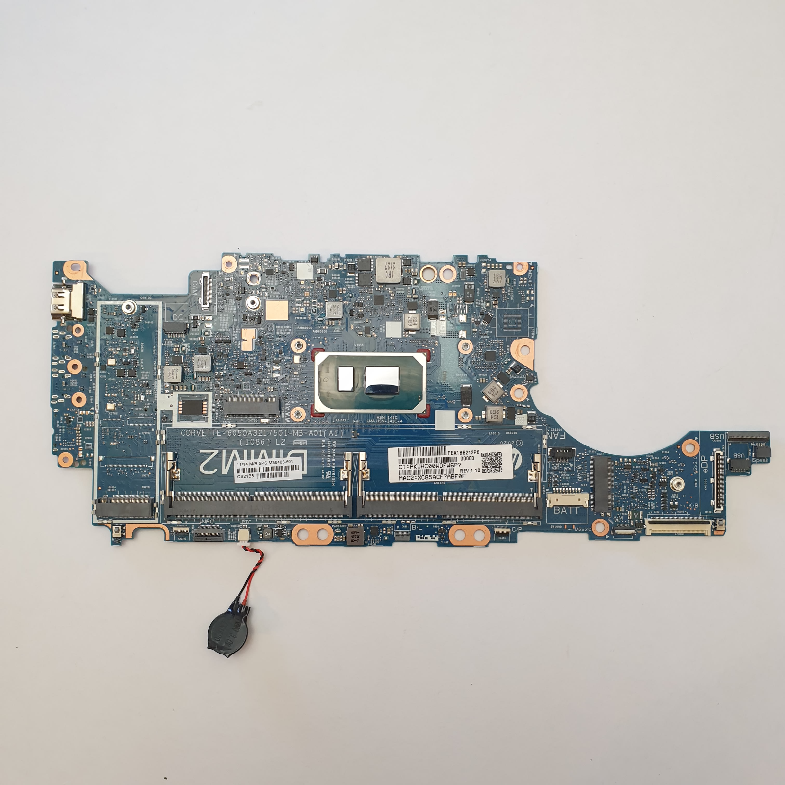 HP EliteBook 830 G8 Mainboard i5-1145G7 Motherboard Systemboard