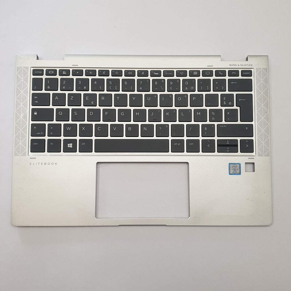 HP Elitebook x360 1030 G3 Tastatur Handauflage AZERTY Französisch Backlit FR