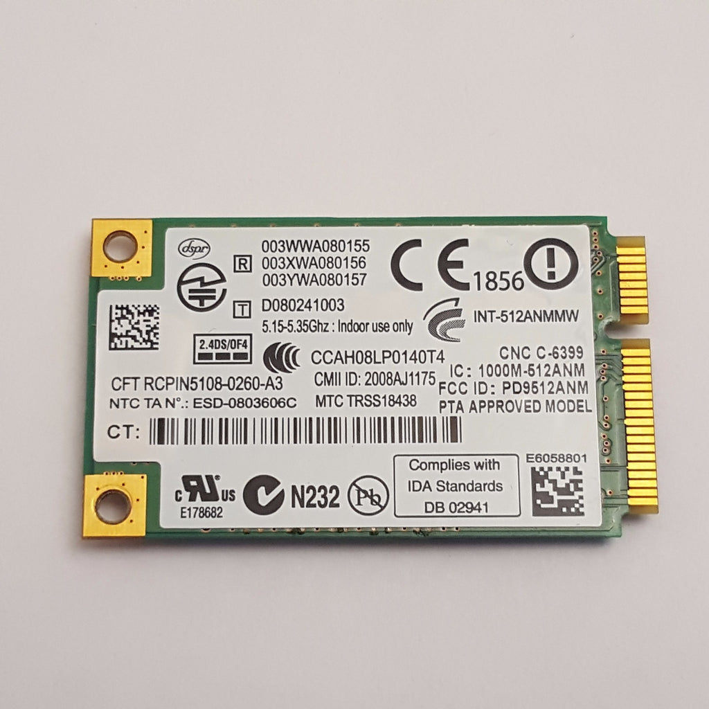 Samsung P560 NP-P560 WLAN Karte WIFI Intel WiFi Link 5100 512AN MMW WLAN Karte