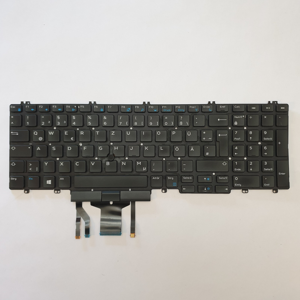 Dell Precision 7530 Original Tastatur Deutsch Hintergrundbeleuchtung Keyboard