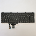 Dell Precision 7530 Original Tastatur Deutsch Hintergrundbeleuchtung Keyboard