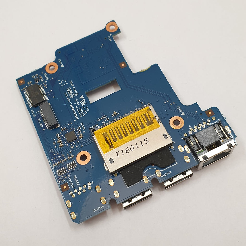 HP ProBook 650 655 G1 2 USB Board IO Platine Card Reader RJ45 – Bild 2