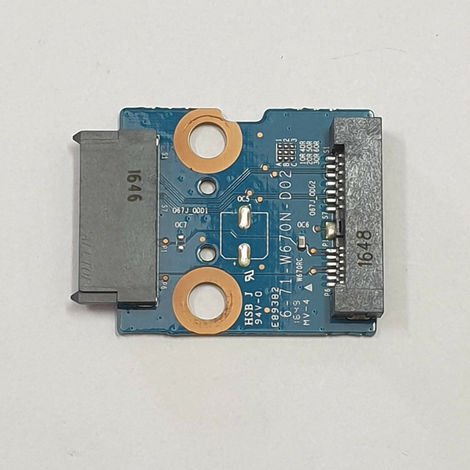 Wortmann Terra Mobile 1749 SATA DVD HDD Adapter Board SATA Connector Platine