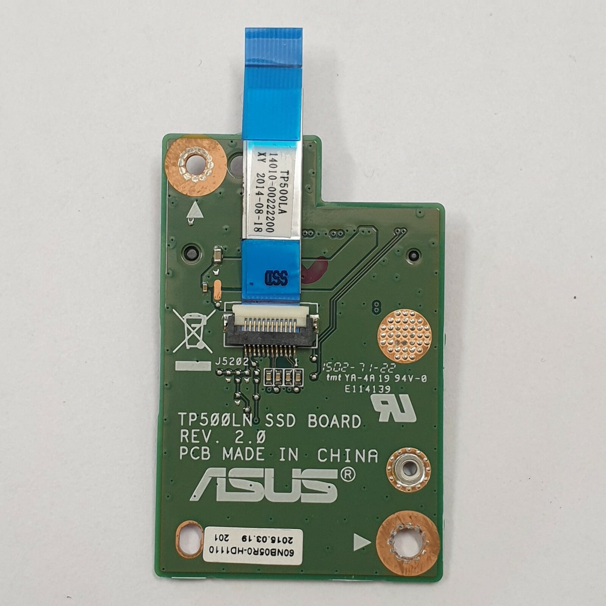 Asus TP500LN HDD Adapter Board SATA Connector Platine