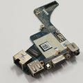 Dell Latitude E6420  USB Audio VGA LAN Port Board LS-6591P