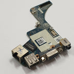 Dell Latitude E6420  USB Audio VGA LAN Port Board LS-6591P