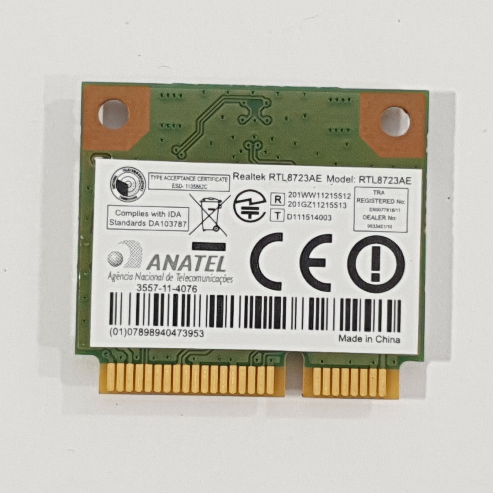 Clevo W370 W370ET WLAN Karte Wifi Modul Wireless LAN Card – Bild 2