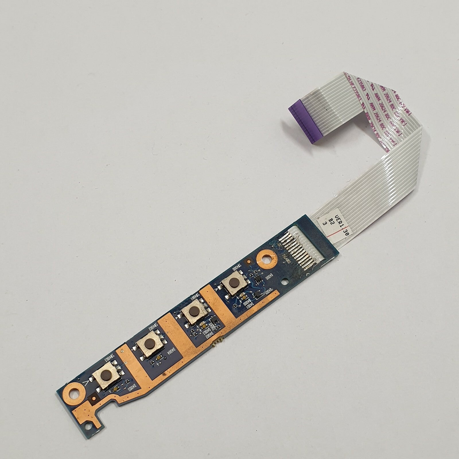 HP EliteBook 8760w Media Button Platine Control Board Schalterleiste