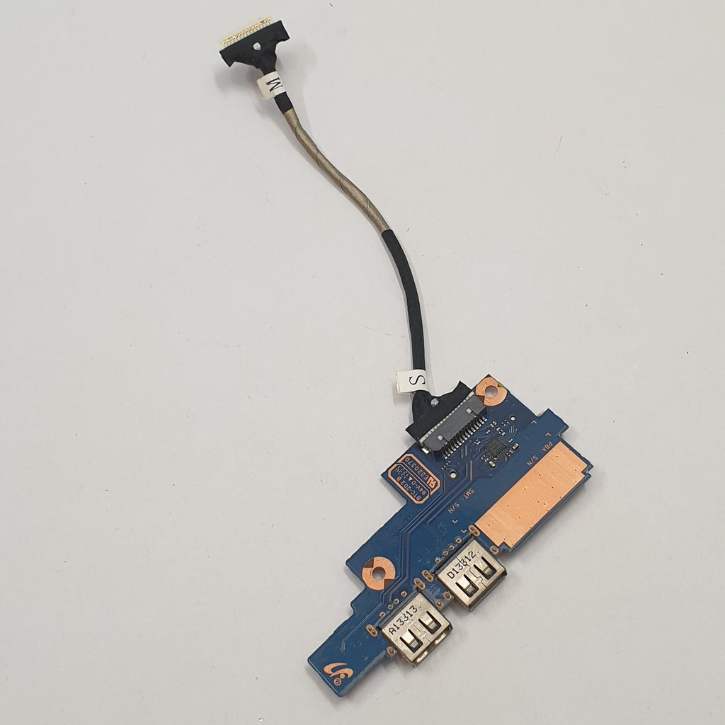 Samsung R470 NP470R5E Powerbutton USB Board I/O Platine mit Powerbutton – Bild 2