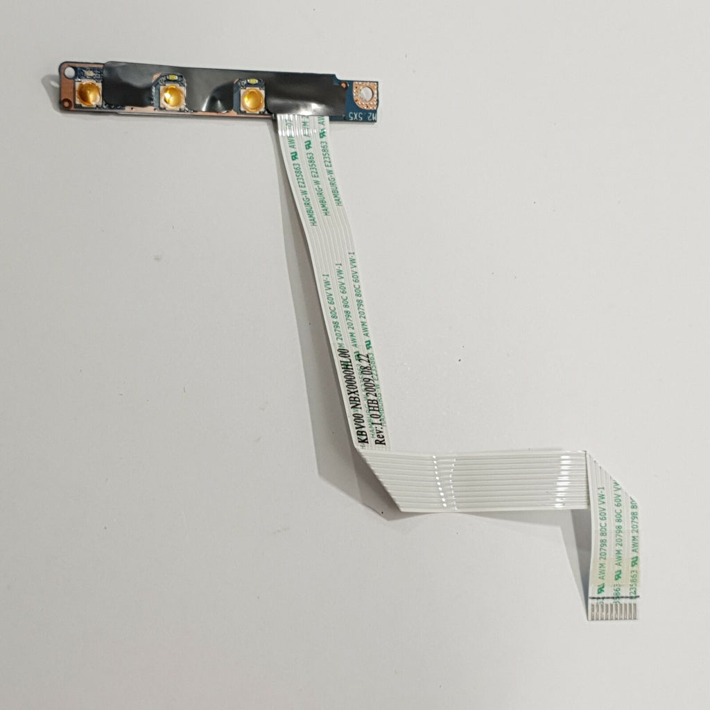 HP ProBook 5310m Media Button Board Platine Schnellstarttasten mit Kabel – Bild 2