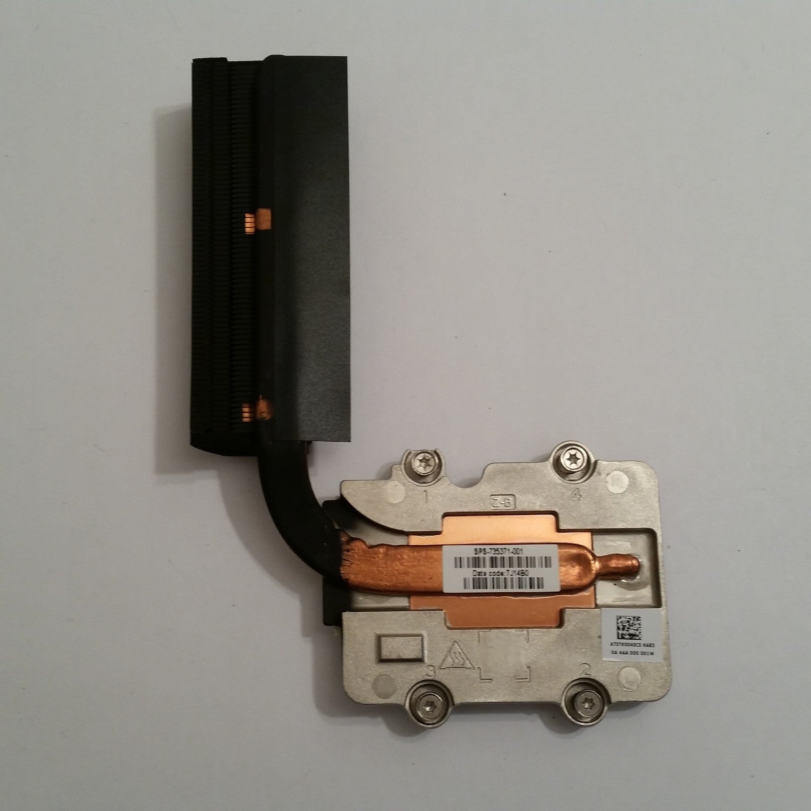 HP ZBook 17 Heatsink Kühlkörper Kühler Heatpipe