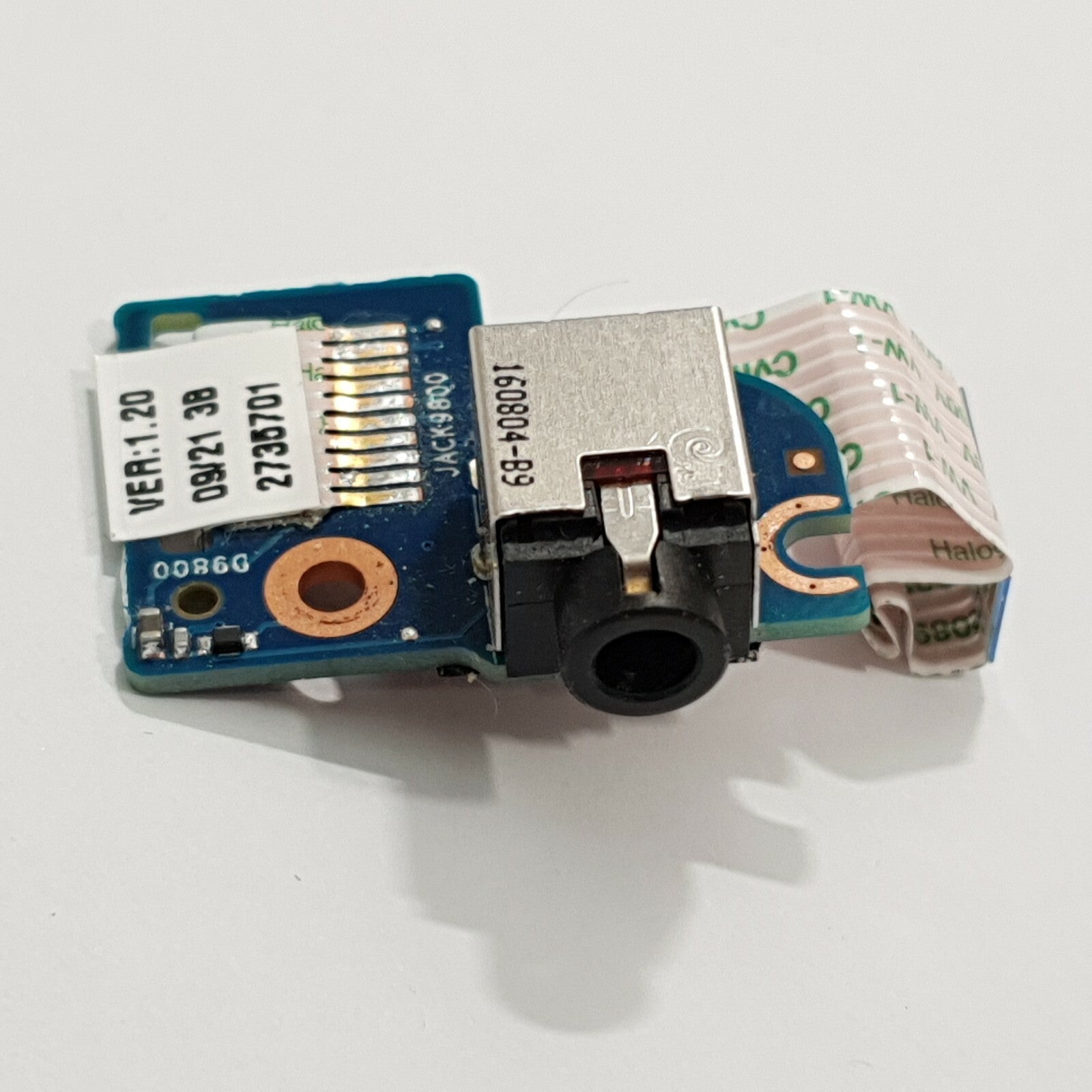 HP ProBook 650 G2 Audio Sound Board Kopfhöreranschluss Audio Jack Platine
