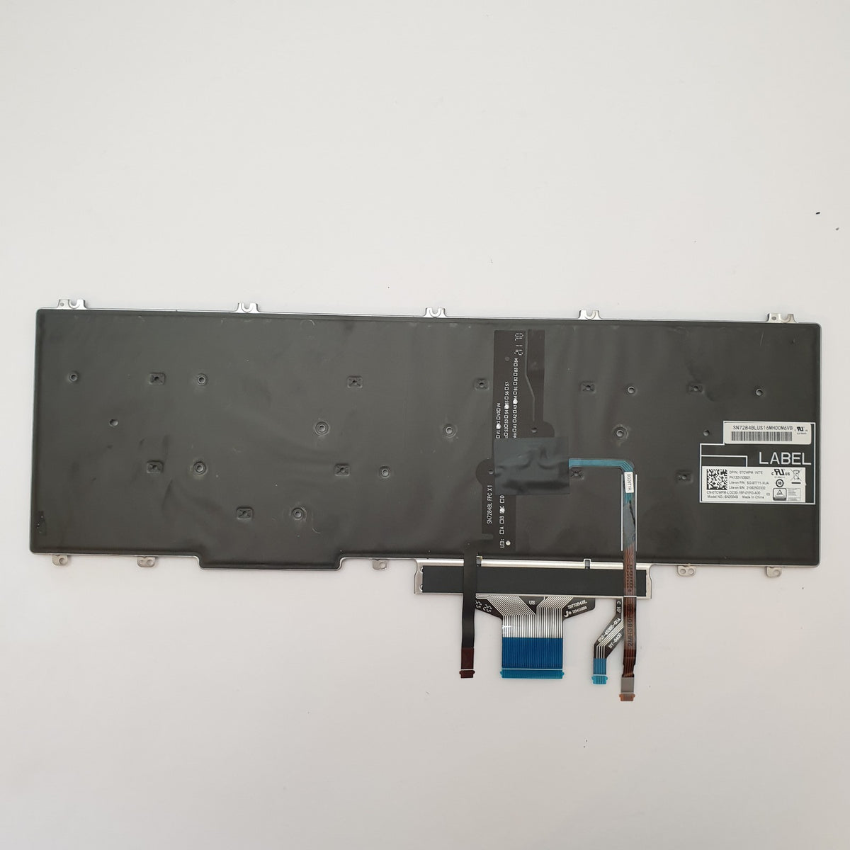 Dell Latitude 5510 Tastatur English US QWERTY Keyboard Backlit