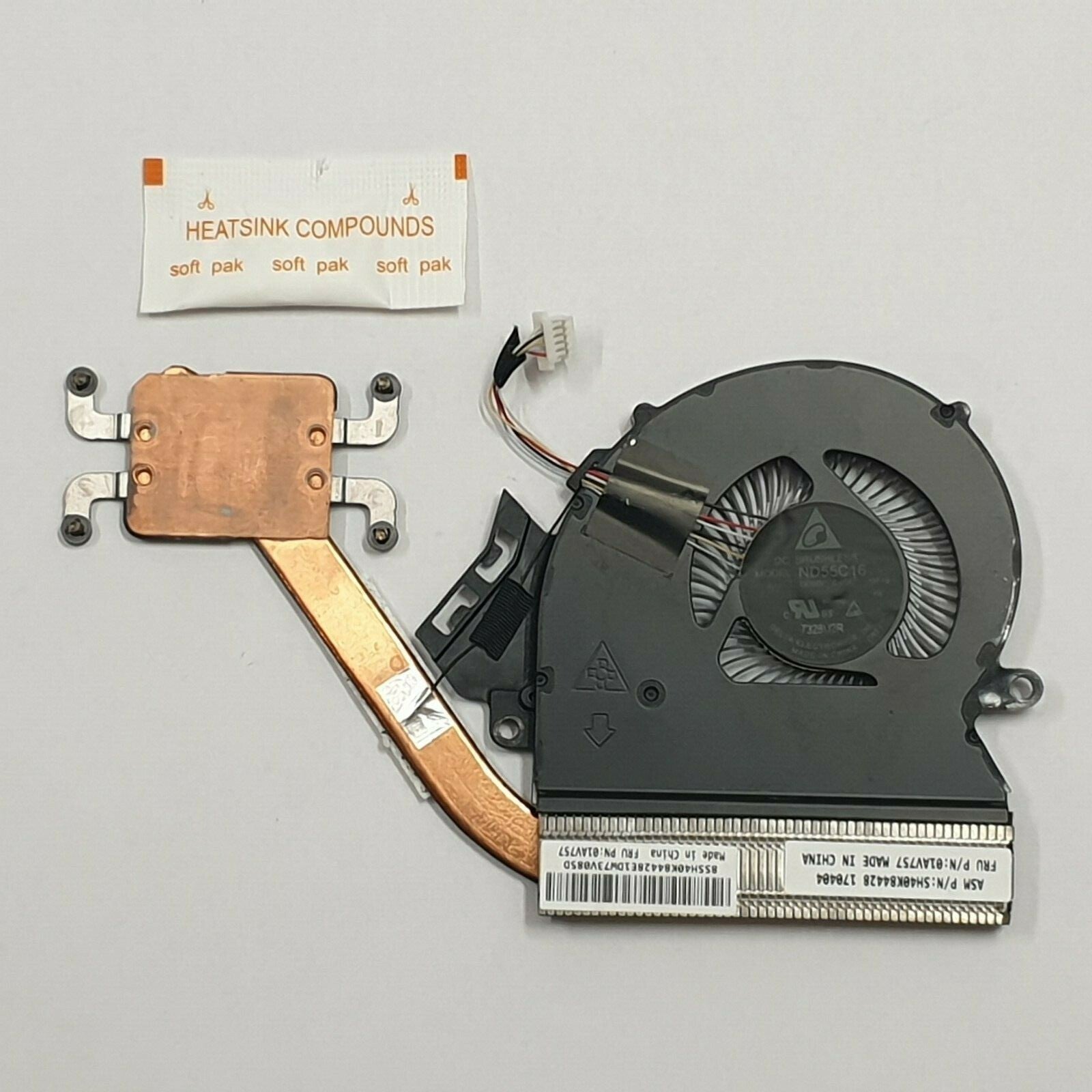 Lenovo ThinkPad 11e Chromebook Kühler Heatsink Lüfter Fan – Bild 2
