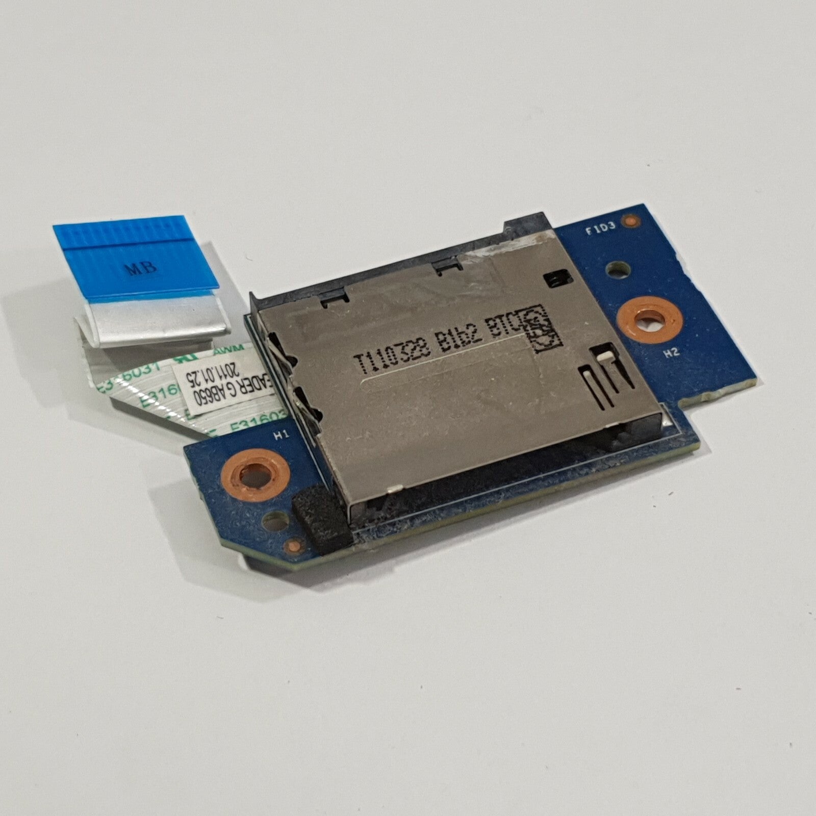HP Pavilion dv7 6000 Card Reader Board SD Kartenleser Platine