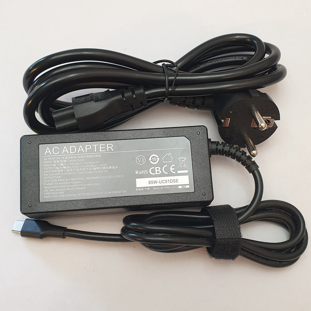 65W USB-C Netzteil Ladegerät Power Adapter 20V 3.25A