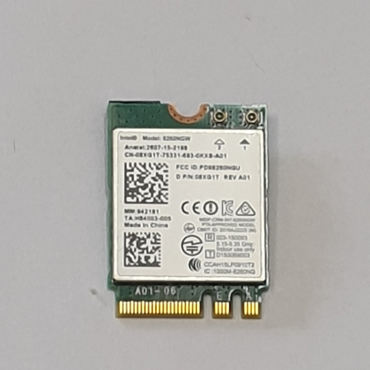 Dell Latitude E5470 WLAN Karte Wifi Intel 8260NGW Wireless Modul