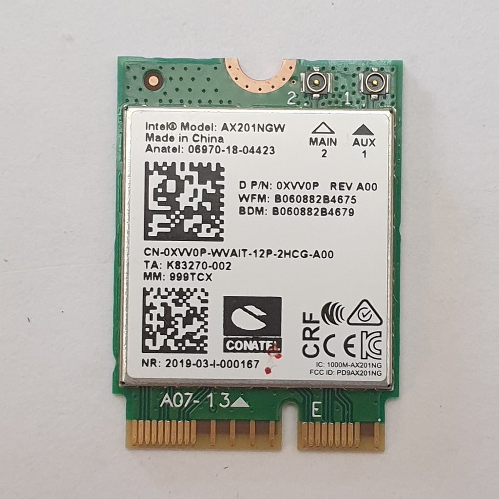 Dell Latitude 3510 WLAN WiFi Karte Wireless Modul Board Bluetooth