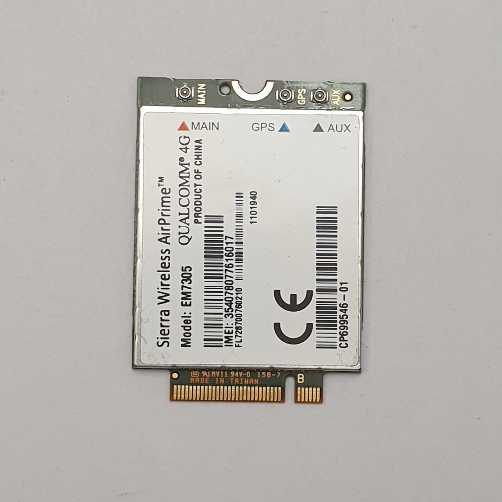 Fujitsu Lifebook U747 WWAN Karte 4G LTE Modul Intern M2