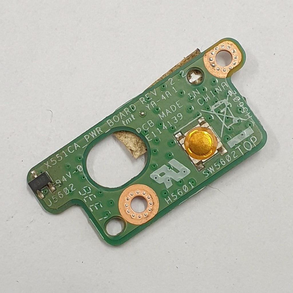 Asus X551C Powerbutton Einschaltknopf Power Button Board Platine Switch