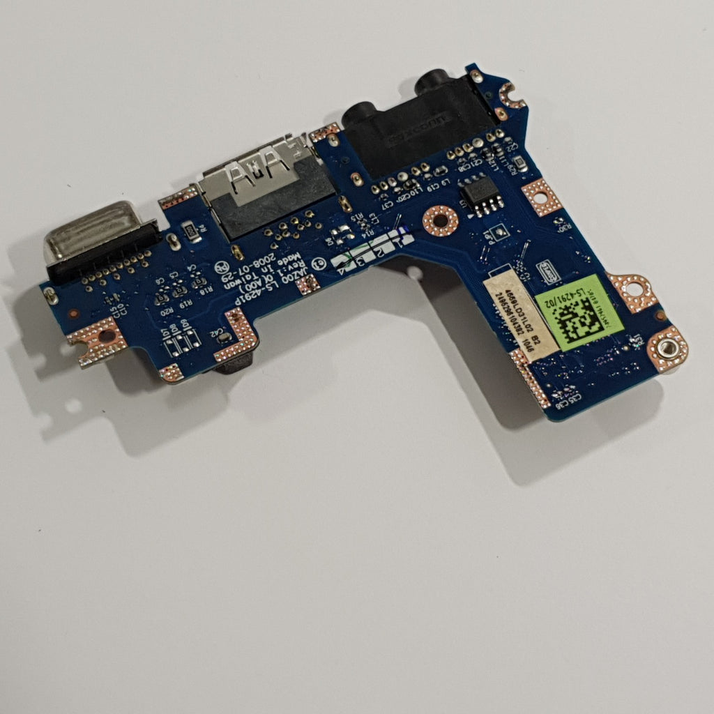Dell Latitude E4200 Audio Sound VGA I/O Board USB Platine Connector – Bild 2
