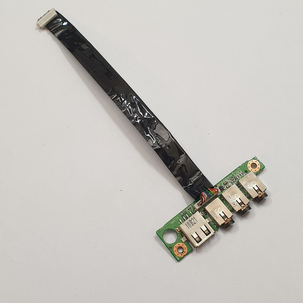 Clevo W76T USB Audio Port Platine I/O Board mit Kabel – Bild 2