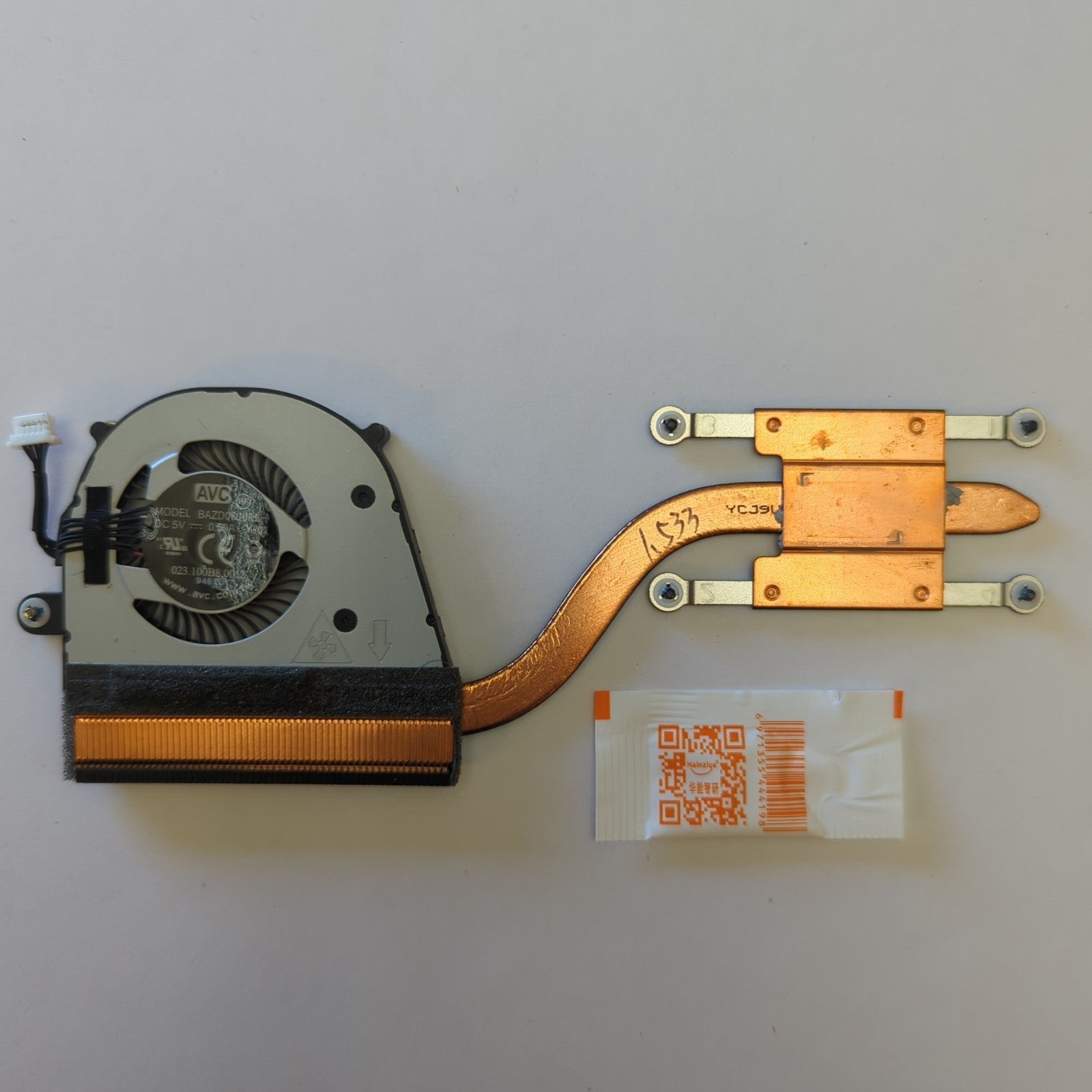 Lenovo ThinkPad L390 Kühler Lüfter Heatsink Cooling Fan AVC – Bild 2