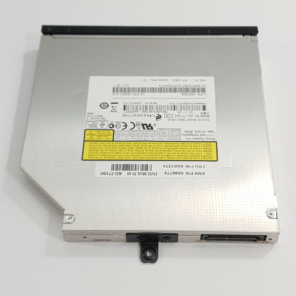 Lenovo ThinkPad Edge E520 DVD Laufwerk mit Blende Brenner Writer Driv Ersatzteil