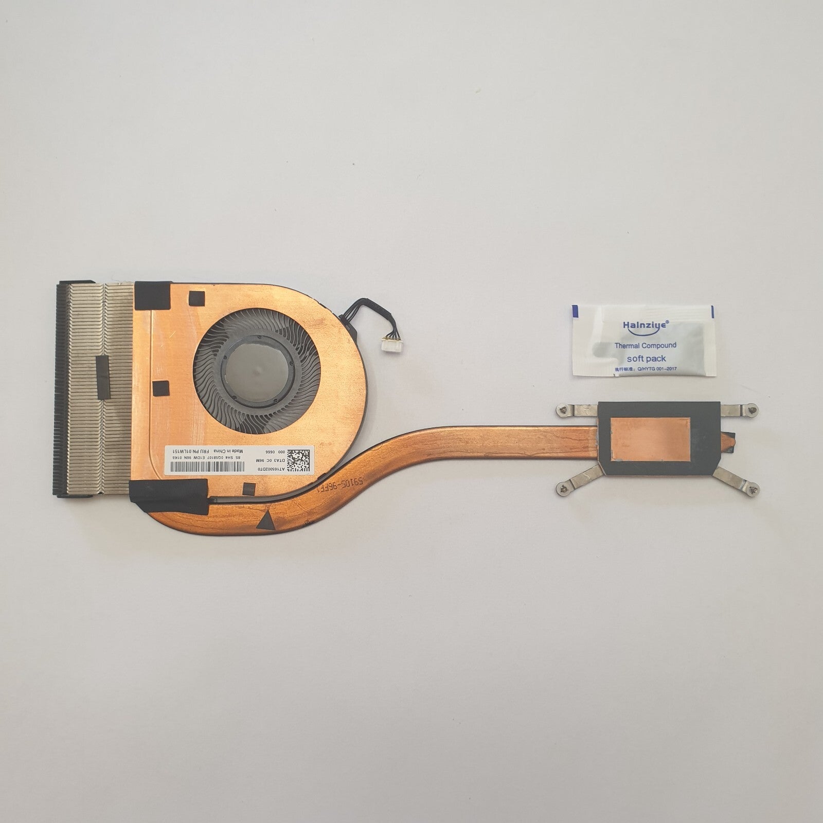 Lenovo ThinkPad L580 CPU Kühler Lüfter Heatsink Fan Wärmeleitpaste – Bild 2