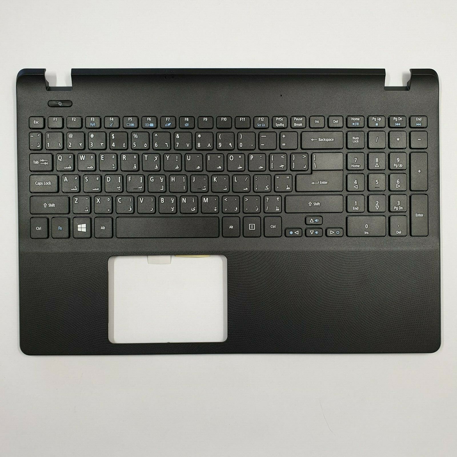 Acer Aspire ES1-512 Handauflage Tastatur Arabisch QWERTY Palmrest Keyboard Black