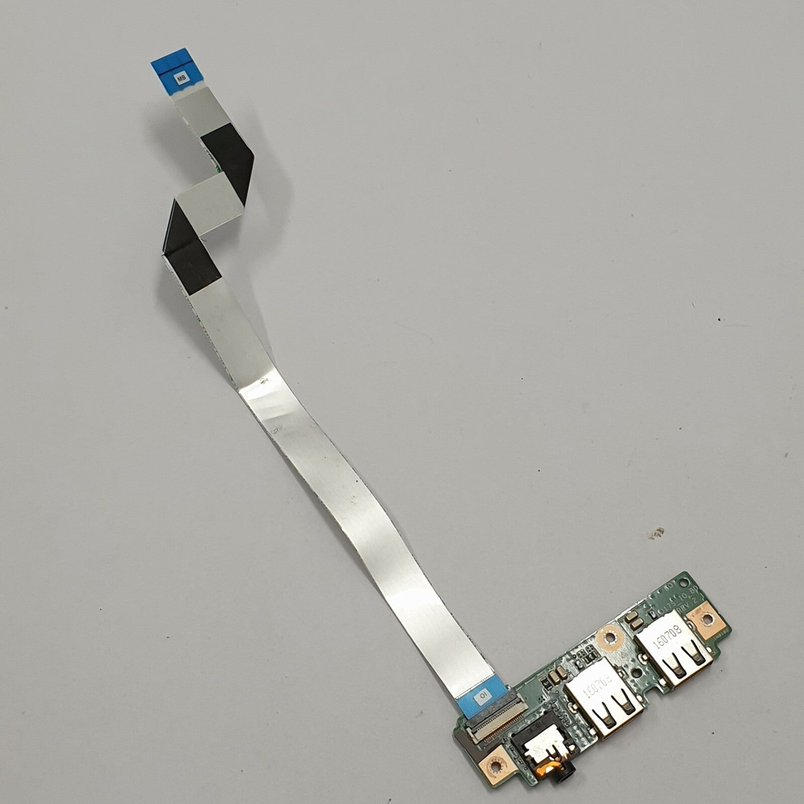 Medion Akoya E7419 USB Audio Port Platine I/O Board mit Flachbandkabel – Bild 2