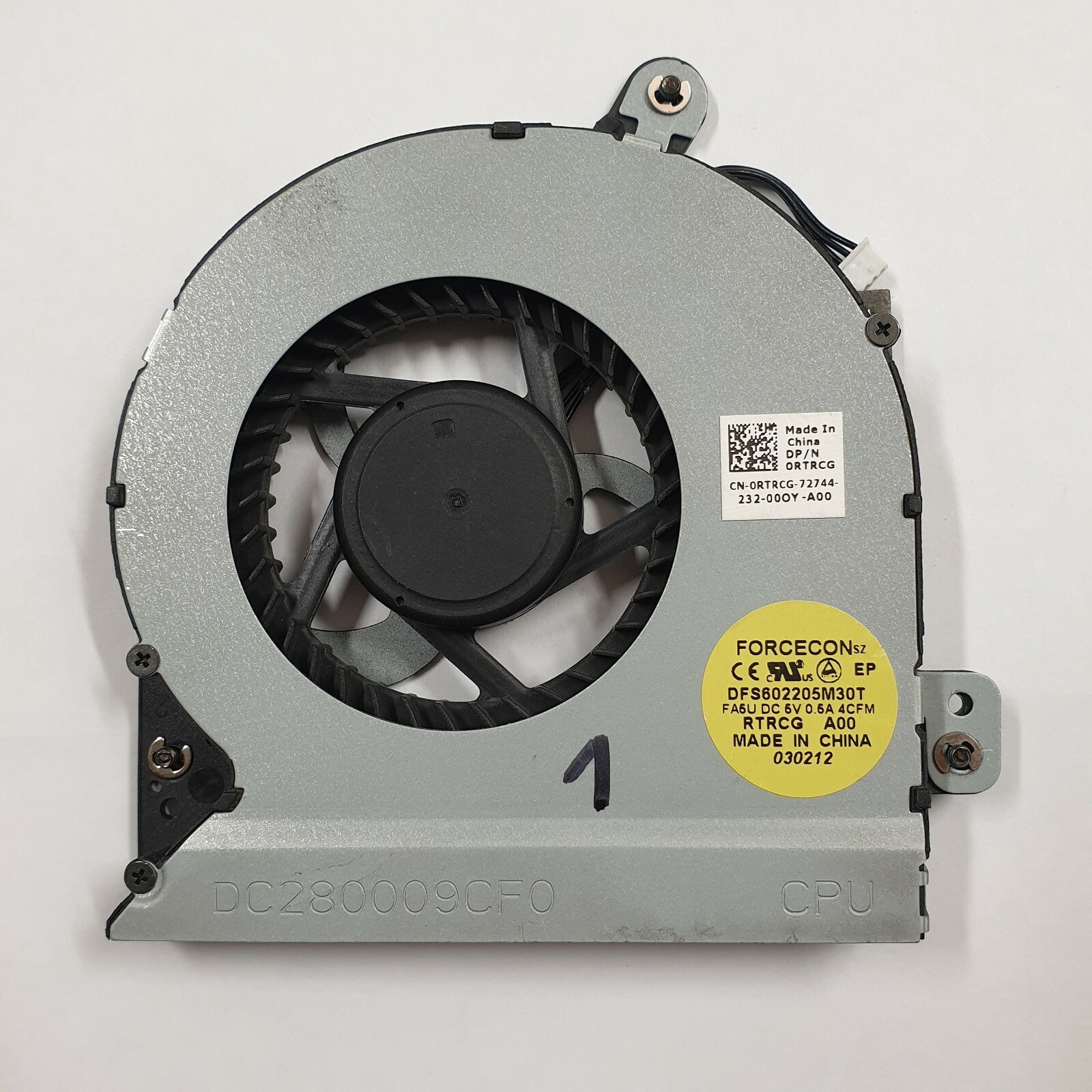 Alienware M18x CPU Lüfter Fan Cooler DFS602205M30T